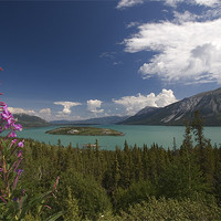 Buy canvas prints of Yukon Lake by Thomas Schaeffer