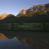 Buy canvas prints of Sunrise in Bavaria by Thomas Schaeffer