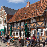 Buy canvas prints of Old Town Ribe by Thomas Schaeffer