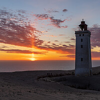 Buy canvas prints of Sunset at Rubjerg Knude by Thomas Schaeffer