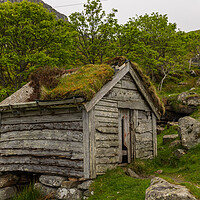 Buy canvas prints of Hut at Runde by Thomas Schaeffer