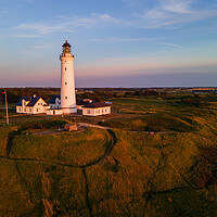 Buy canvas prints of Lighthouse Hirtshals by Thomas Schaeffer