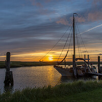 Buy canvas prints of Sunrise at the harbour by Thomas Schaeffer