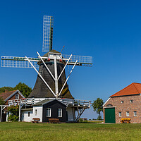 Buy canvas prints of Windmill Groß Holum by Thomas Schaeffer