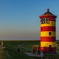 Buy canvas prints of Lighthouse Pilsum by Thomas Schaeffer