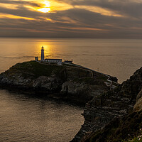 Buy canvas prints of Sunset at South Stack by Thomas Schaeffer