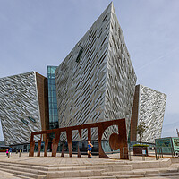 Buy canvas prints of Titanic Experience Belfast by Thomas Schaeffer