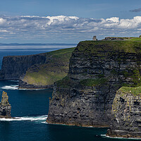 Buy canvas prints of Rundgang an den Cliffs of Moher by Thomas Schaeffer