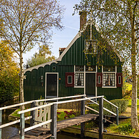 Zaanse Schans Windmills Cityscape