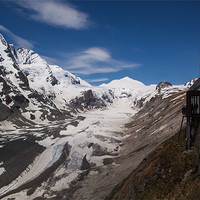Buy canvas prints of Pasterze glacier and Grossglockner by Thomas Schaeffer