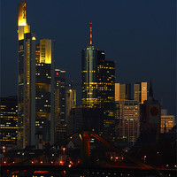Buy canvas prints of Detailed Skyline by Thomas Schaeffer