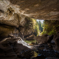 Buy canvas prints of Huson Caves by Thomas Schaeffer
