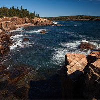 Buy canvas prints of Acadia coast by Thomas Schaeffer