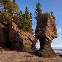 Buy canvas prints of hopewell rocks by Thomas Schaeffer