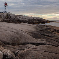 Buy canvas prints of Peggys Cove by Thomas Schaeffer