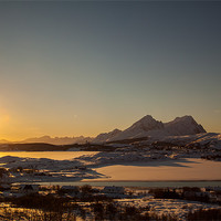 Buy canvas prints of Lofoten Sunset by Thomas Schaeffer
