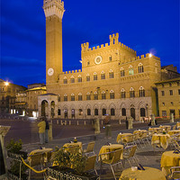 Buy canvas prints of The city hall of Siena  by Thomas Schaeffer