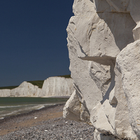 Buy canvas prints of White cliffs by Thomas Schaeffer