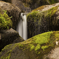 Buy canvas prints of Becky falls at Dartmoor by Thomas Schaeffer