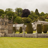 Buy canvas prints of Lanhydrock House and Garden by Thomas Schaeffer