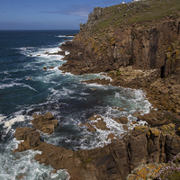 Buy canvas prints of Coast at  Lands End by Thomas Schaeffer
