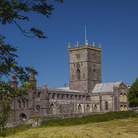 Buy canvas prints of St.Davids Cathedral by Thomas Schaeffer