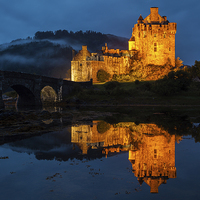 Buy canvas prints of Eilean Donan Castle by Thomas Schaeffer