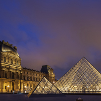 Buy canvas prints of Paris, Louvre by Thomas Schaeffer