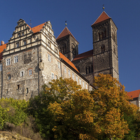 Buy canvas prints of Castle of  Quedlinburg by Thomas Schaeffer