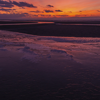 Buy canvas prints of Icy sunset by Thomas Schaeffer