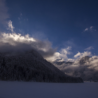 Buy canvas prints of Austrian alpine winter by Thomas Schaeffer