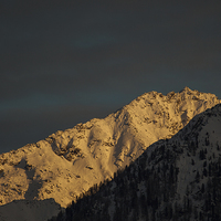 Buy canvas prints of Alpenglow by Thomas Schaeffer