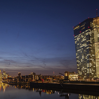 Buy canvas prints of European central Bank by Thomas Schaeffer