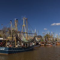 Buy canvas prints of Greetsiel Harbor by Thomas Schaeffer