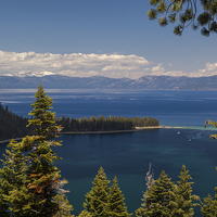 Buy canvas prints of Emerald Bay by Thomas Schaeffer