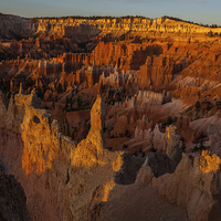 Buy canvas prints of Sunrise at Bryce Canyon by Thomas Schaeffer