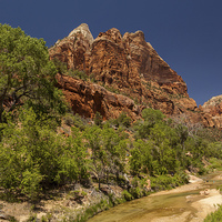 Buy canvas prints of Hike to the Emerald Pool by Thomas Schaeffer