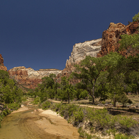 Buy canvas prints of Hike to the Emerald Pool by Thomas Schaeffer