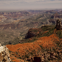 Buy canvas prints of North Rim @ Imperial Point by Thomas Schaeffer