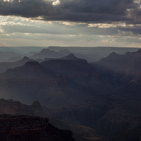 Buy canvas prints of Sunset at Yavapai Point, Grand Canyon by Thomas Schaeffer