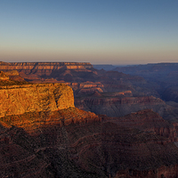 Buy canvas prints of Sunrise at Moran Point by Thomas Schaeffer