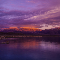 Buy canvas prints of Sunrise at Mono Lake by Thomas Schaeffer