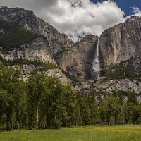 Buy canvas prints of Yosemite Falls by Thomas Schaeffer