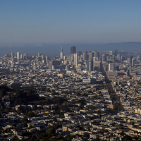 Buy canvas prints of Twin Peaks view by Thomas Schaeffer