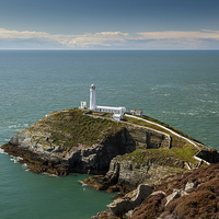 Buy canvas prints of South Stack lighthouse by Thomas Schaeffer