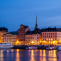 Buy canvas prints of Stockholm blue by Thomas Schaeffer