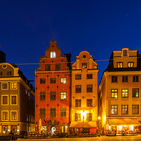 Buy canvas prints of Stor Torget @ night by Thomas Schaeffer
