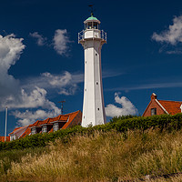 Buy canvas prints of Ronne Lighthouse by Thomas Schaeffer
