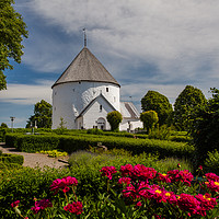 Buy canvas prints of Round church of Nylars by Thomas Schaeffer