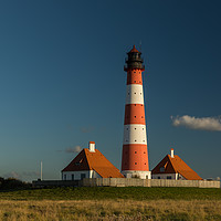 Buy canvas prints of Westerhever lighthouse by Thomas Schaeffer